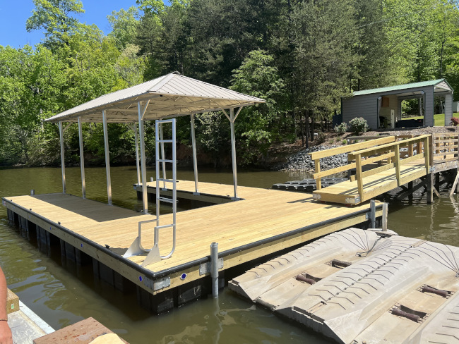 Dock Builder, High Rock Lake, NC | Custom Dock Works