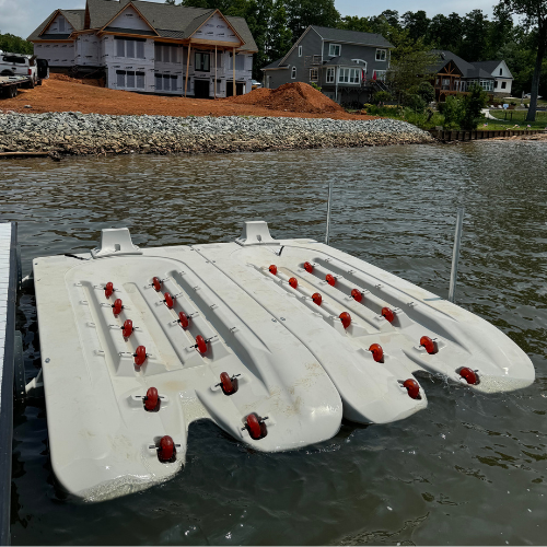 custom dock works of high rock lake
